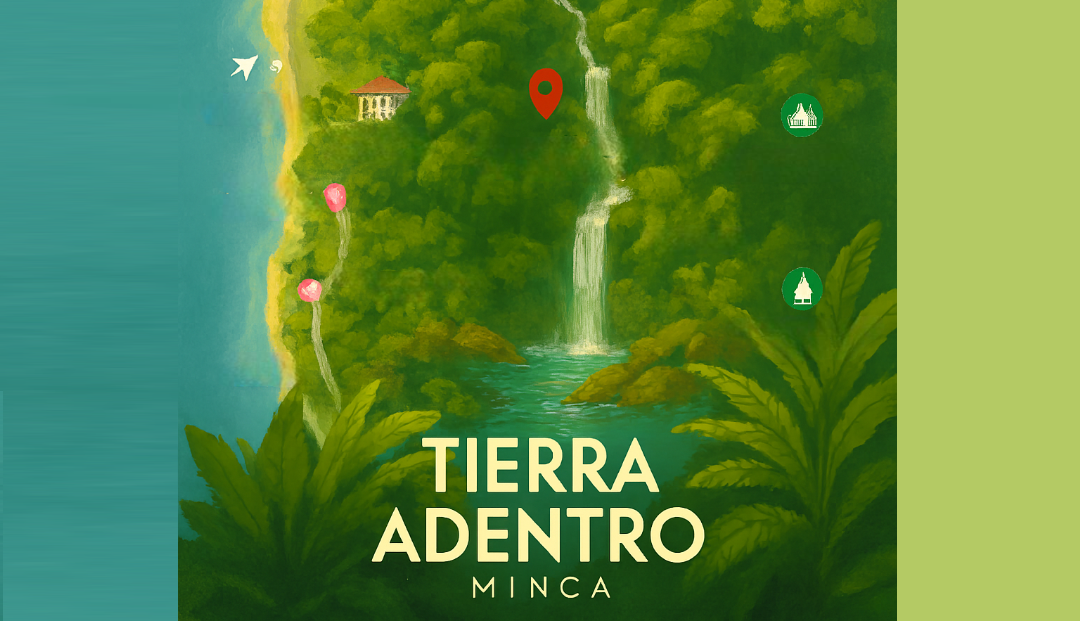 Location map of Tierra Adentro Minca
